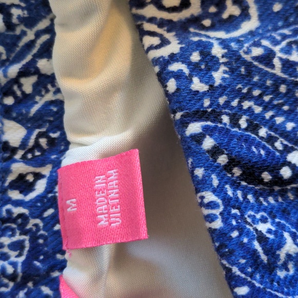 Isaac Mizrahi Live Always Isaac Size M Pull On Waist Bandana Paisley Skort - Picture 6 of 13